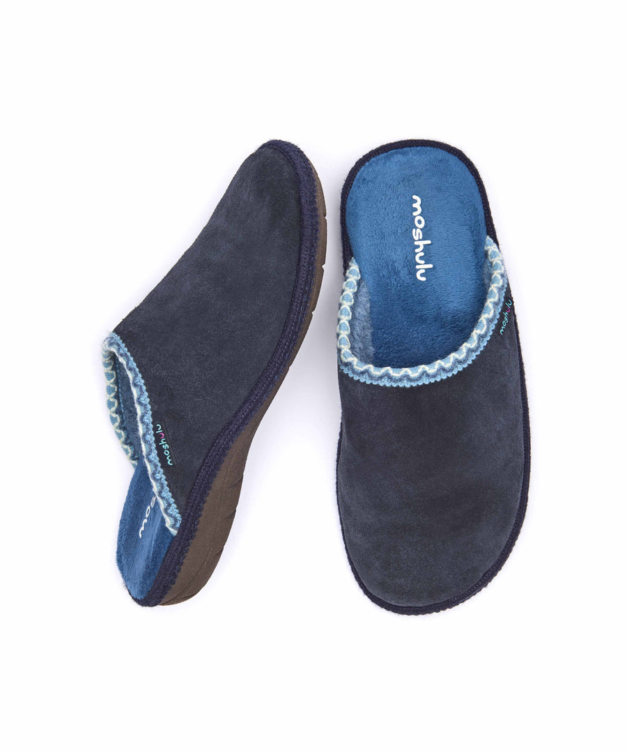 TULSI INDIGO SUEDE