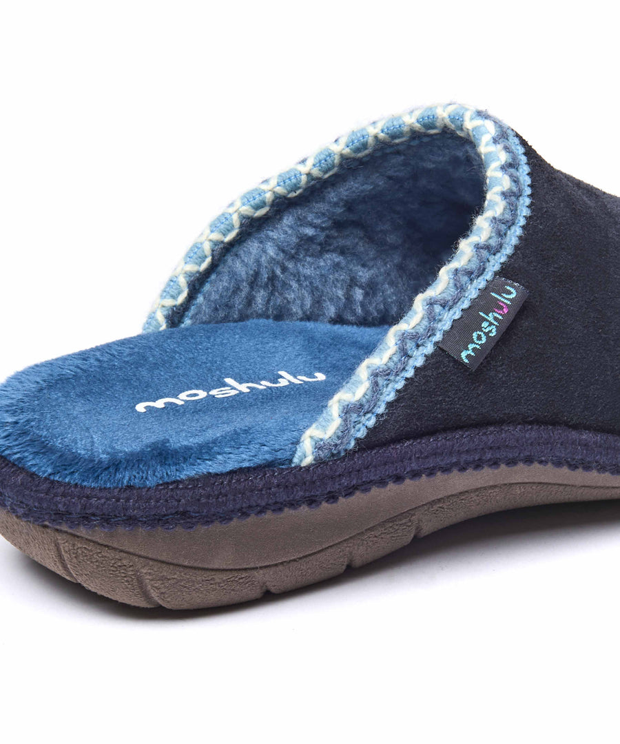 TULSI INDIGO SUEDE