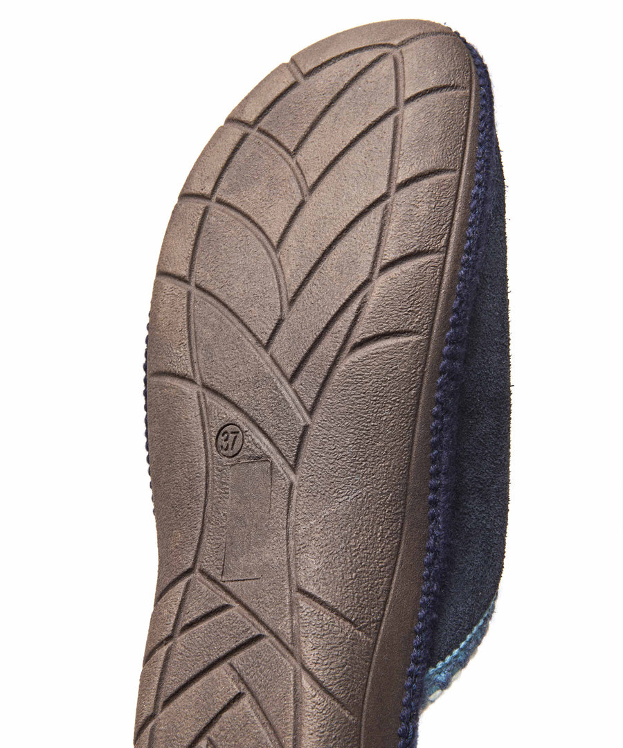 TULSI INDIGO SUEDE