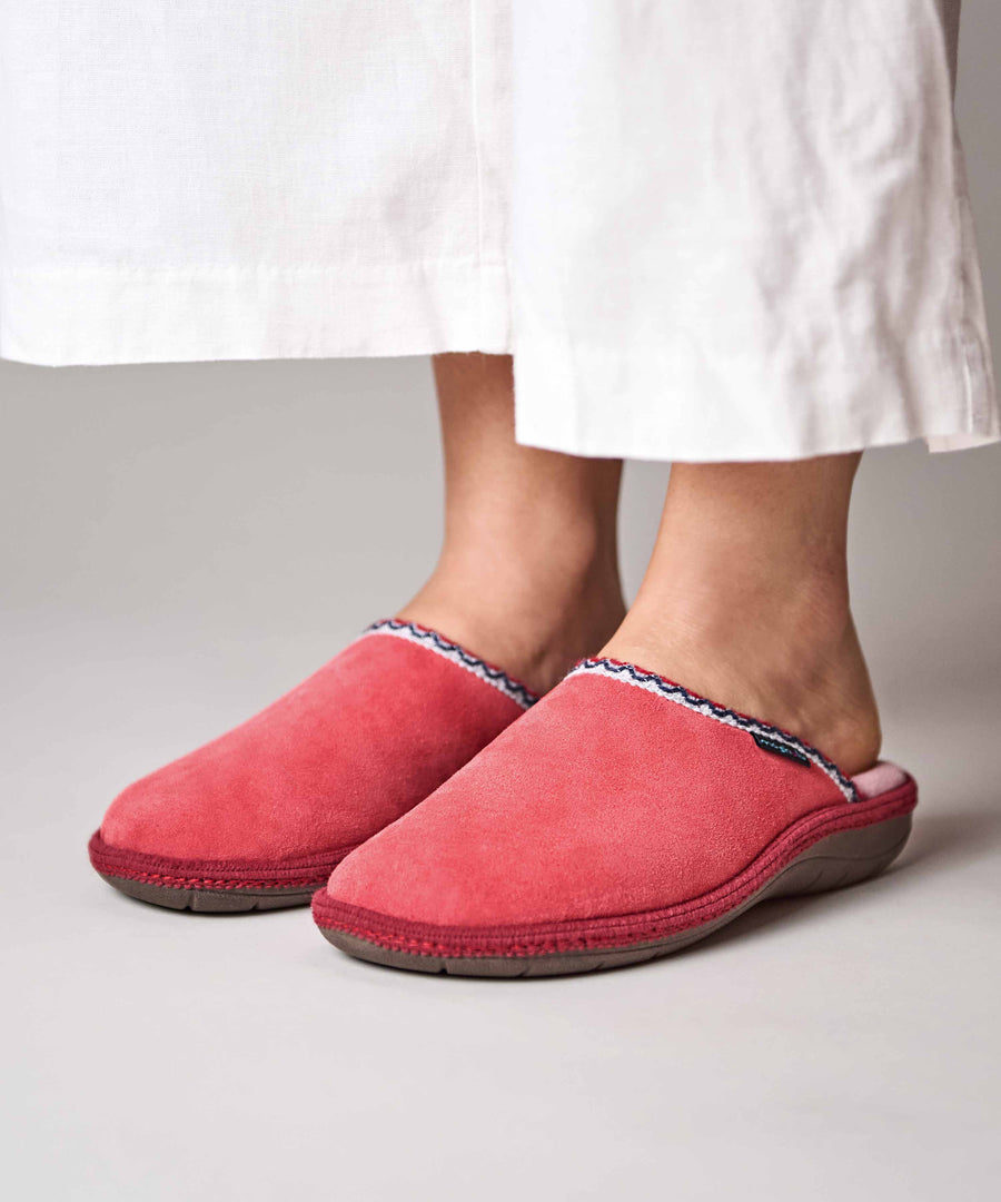 TULSI RED SUEDE