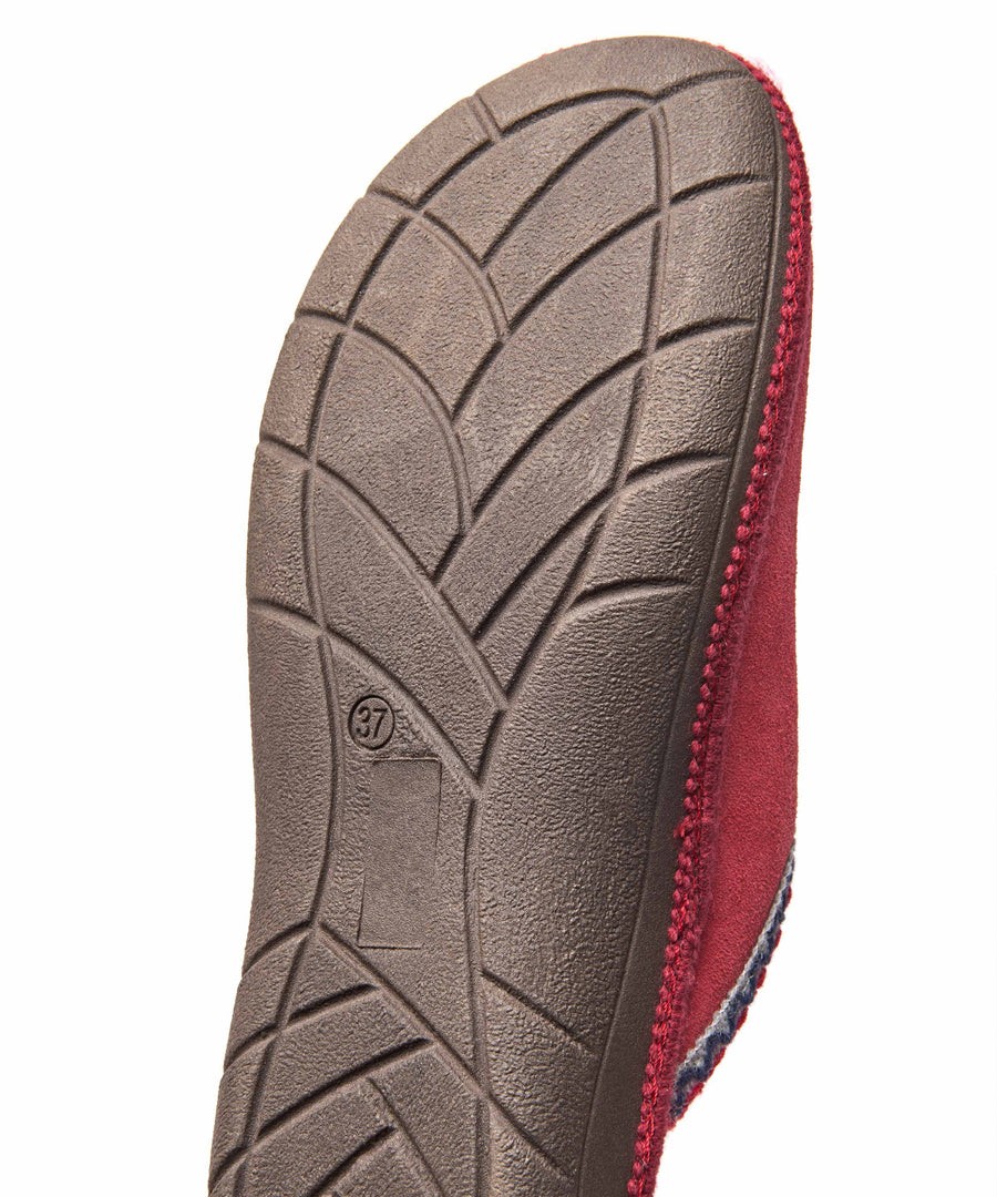 TULSI RED SUEDE