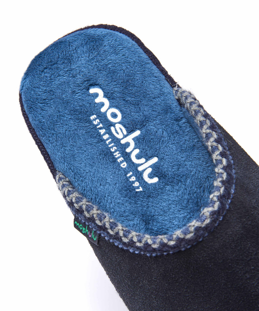 TRILLO INDIGO SUEDE