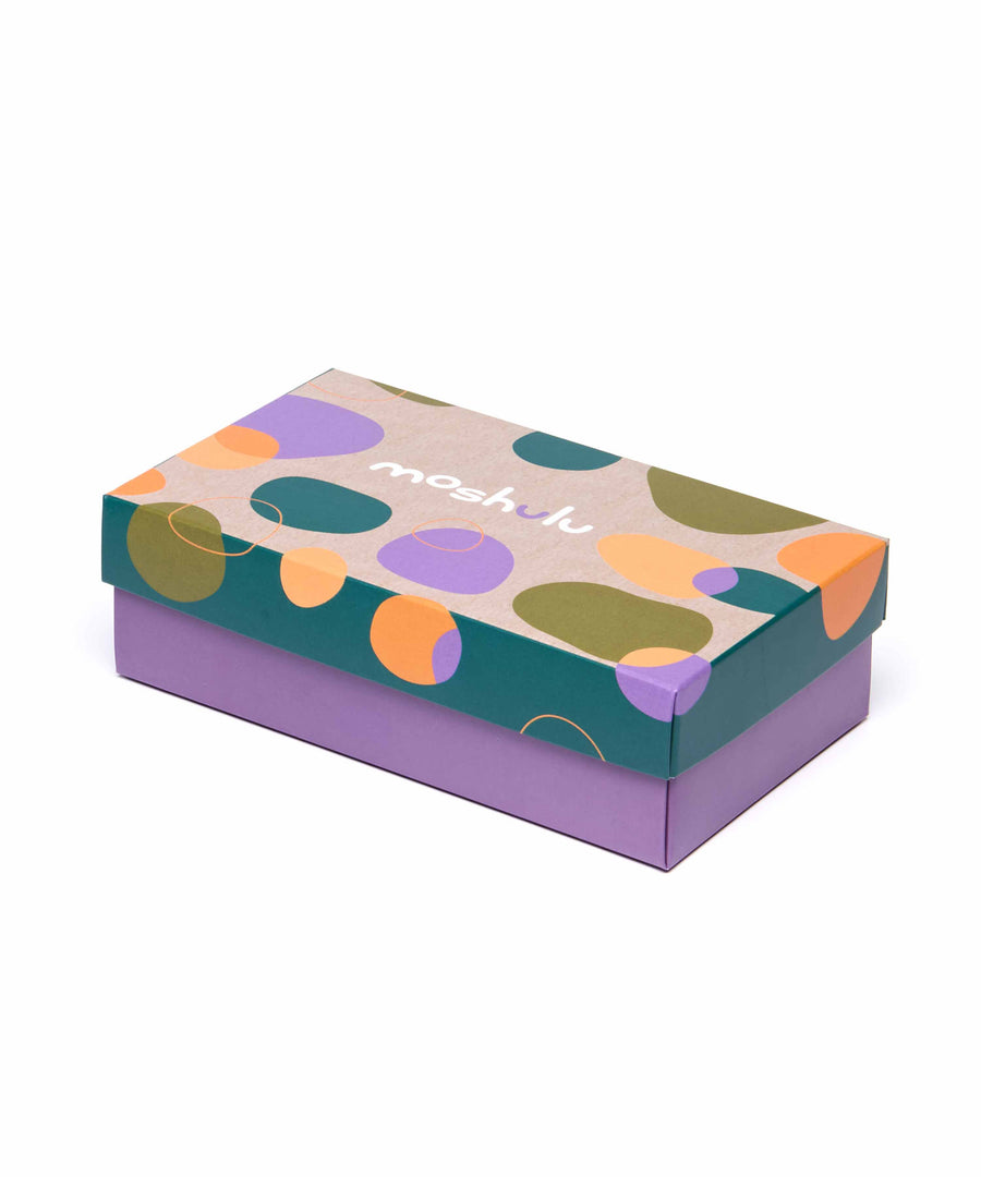 MAHONIA SOCK BOX GREEN MULTI