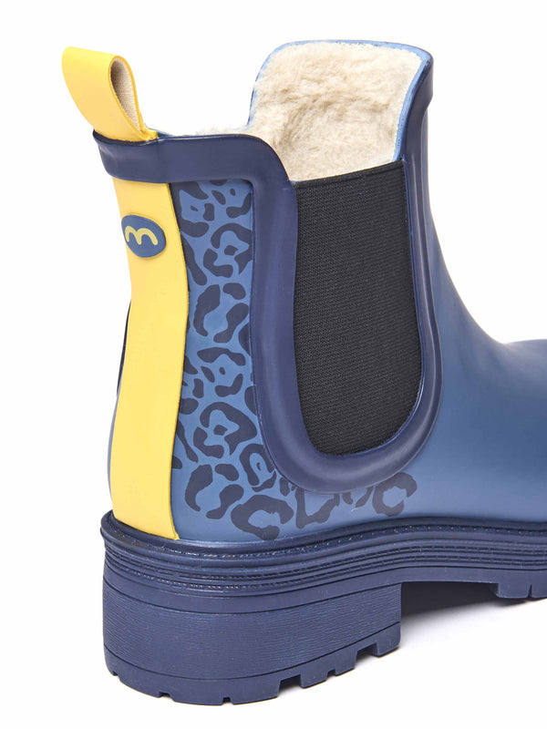 Blue TIDE - TIDE DENIM LEOPARD