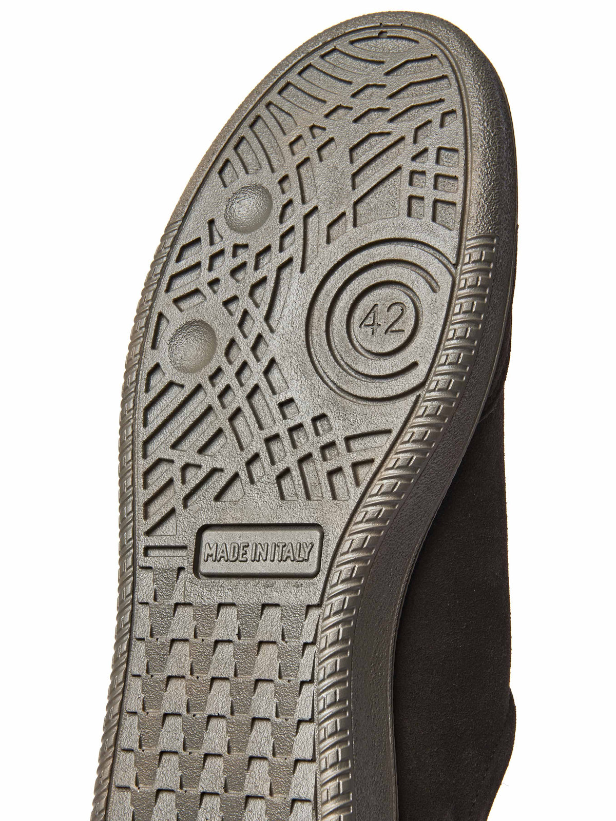 Brown men's sports-style trainers - DUDDON BROWN SUEDE