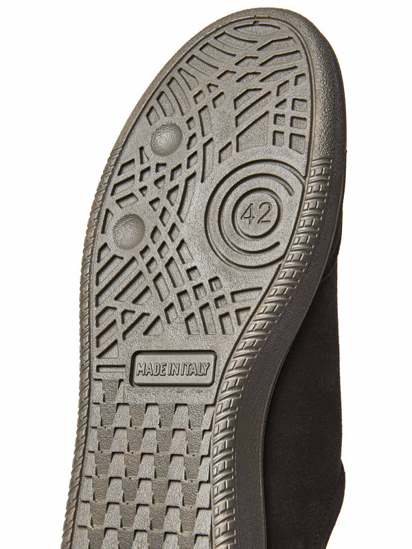 Brown men's sports-style trainers - DUDDON BROWN SUEDE