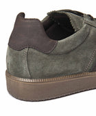 DUDDON OLIVE GREEN SUEDE