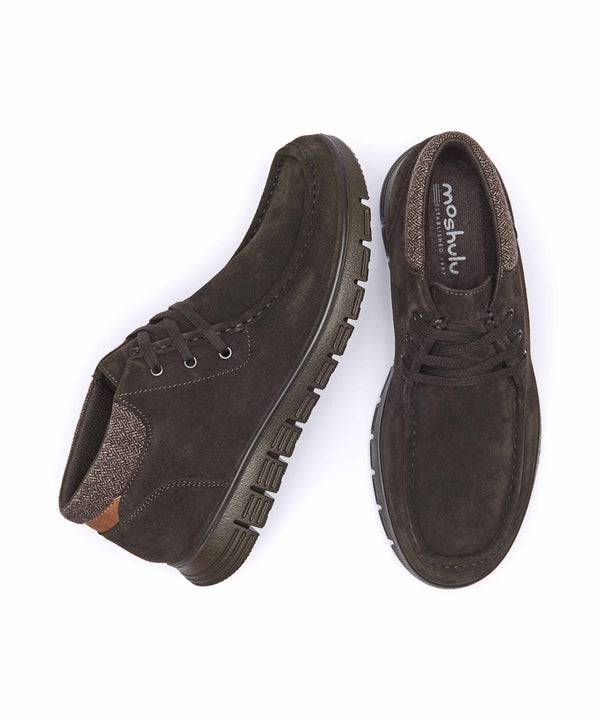 LIPSCOMBE BROWN SUEDE