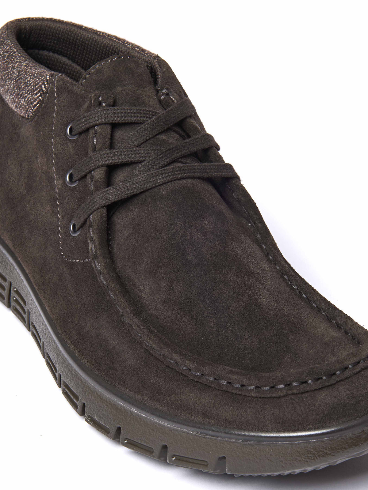 Brown chukka-style ankle boots - LIPSCOMBE BROWN SUEDE