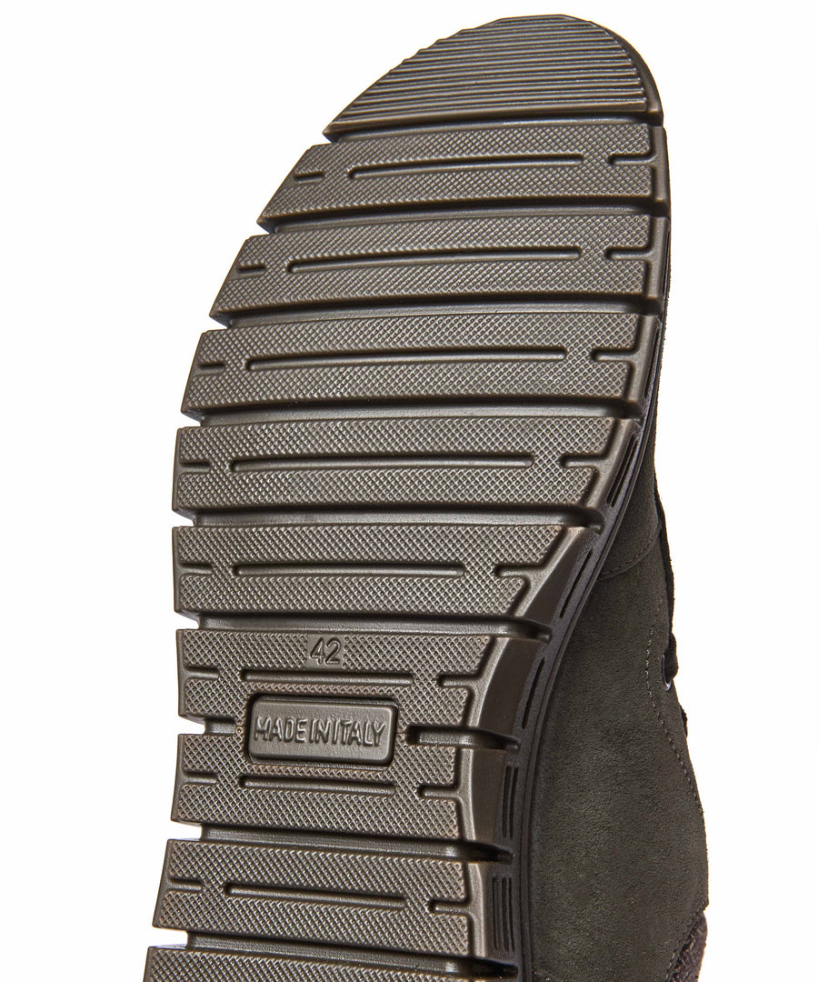 LIPSCOMBE OLIVE GREEN SUEDE