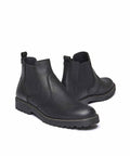 LERRYN BLACK LEATHER