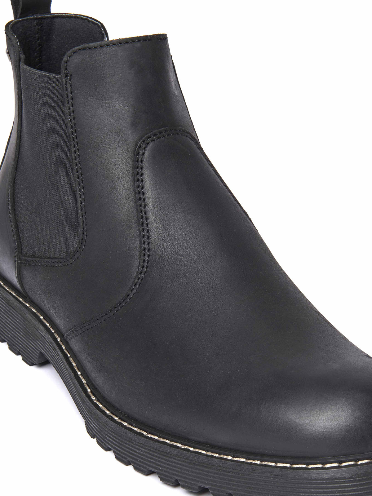 Black men's chelsea boots - LERRYN BLACK LEATHER