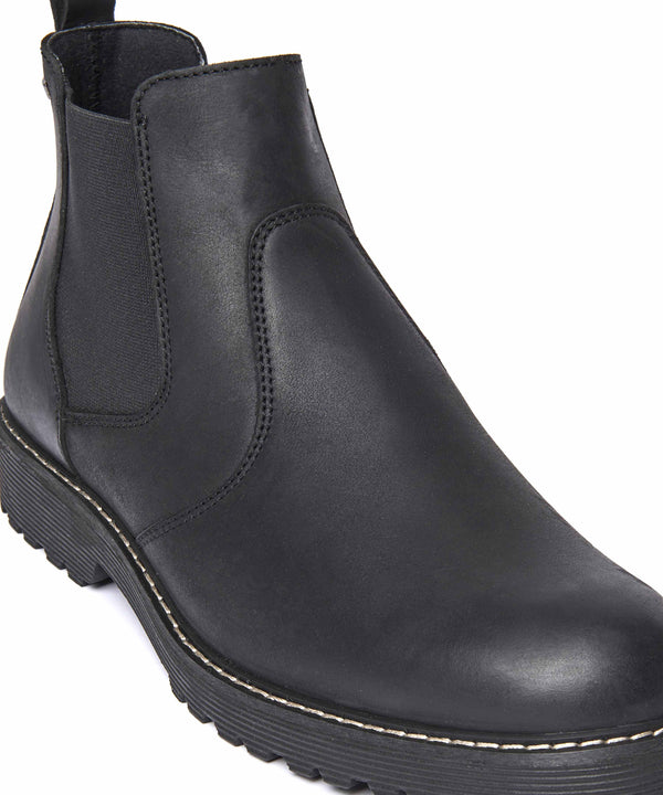 LERRYN BLACK LEATHER