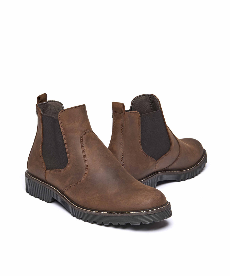 LERRYN PECAN LEATHER