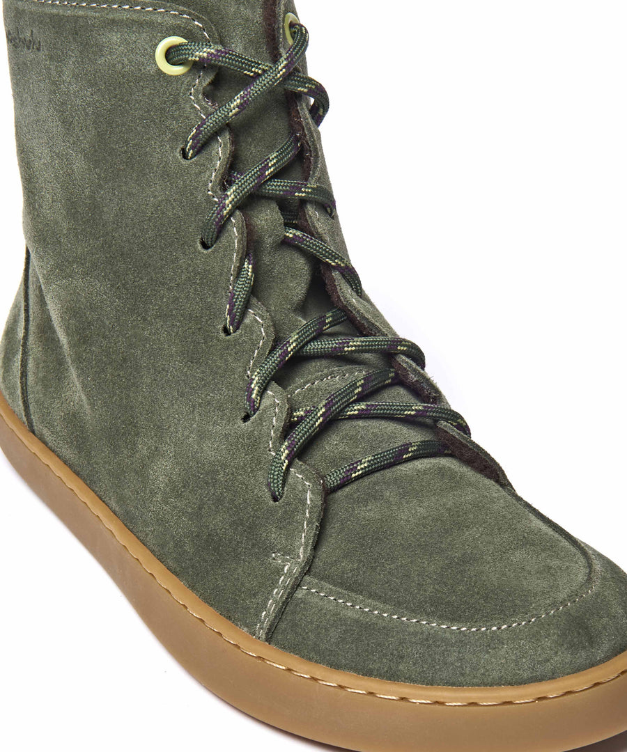 COOMB OLIVE GREEN SUEDE
