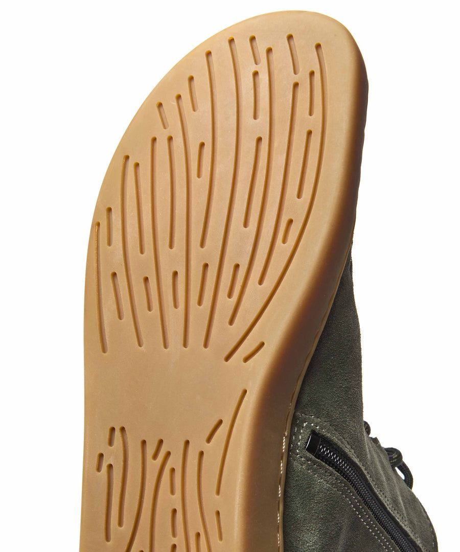 COOMB OLIVE GREEN SUEDE