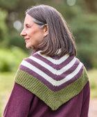 TOWHEE SCARF BROWN STRIPE
