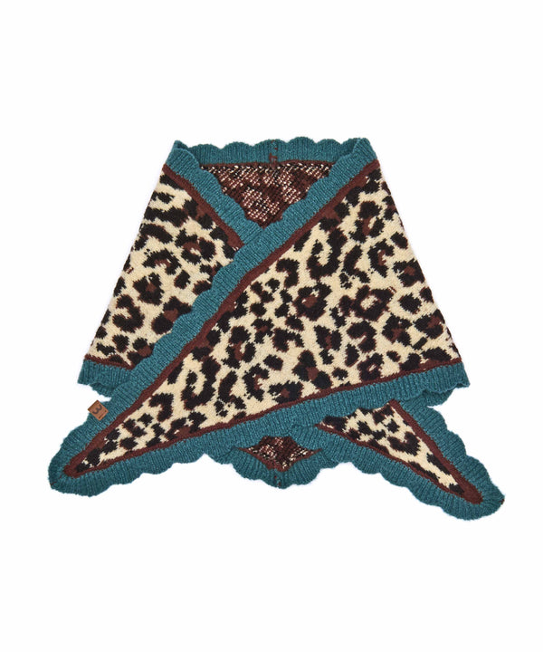 SERIN SCARF LEOPARD PRINT