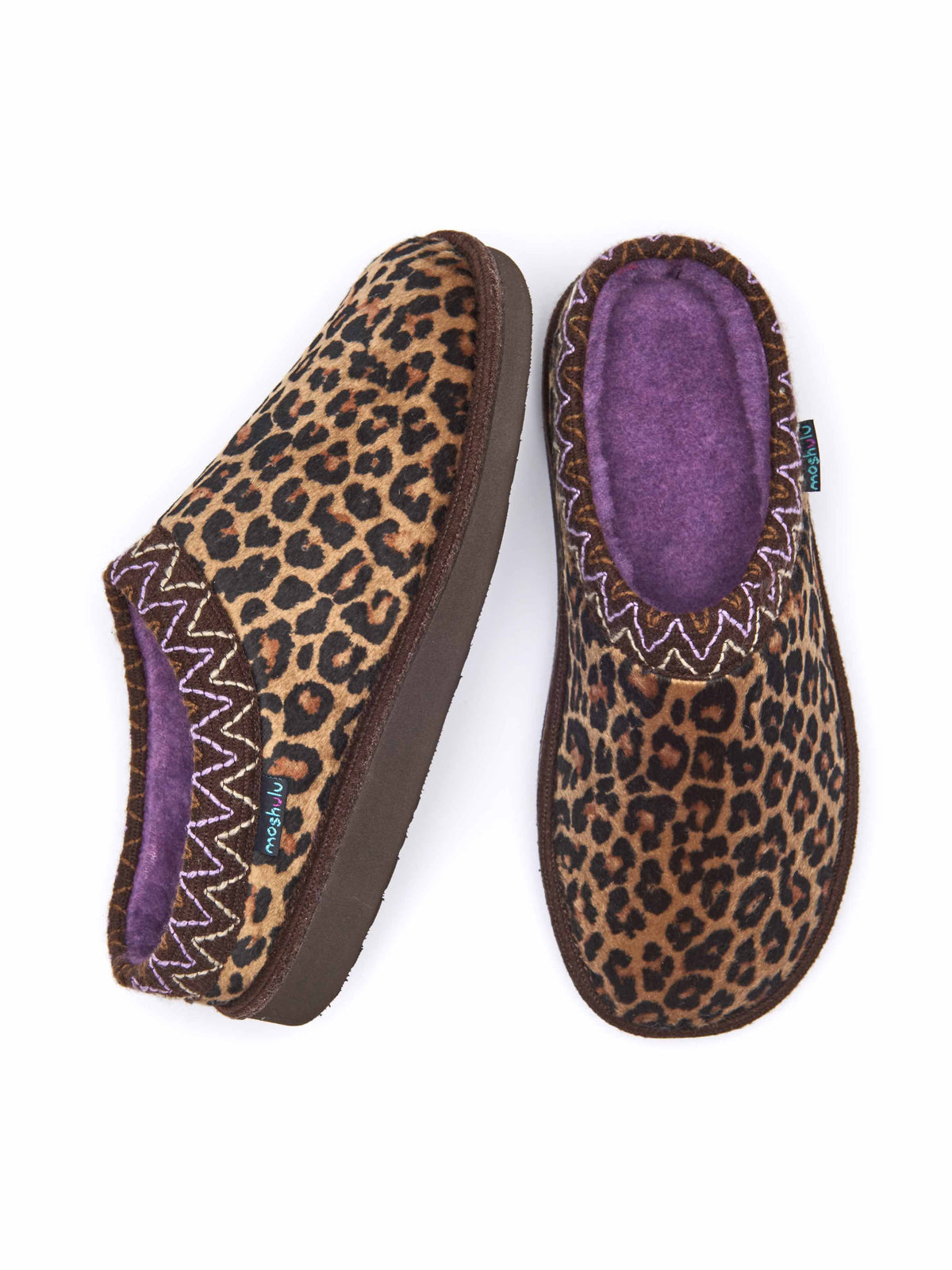 Animal print playful lightweight slippers - FAIRBANKS LEOPARD PRINT