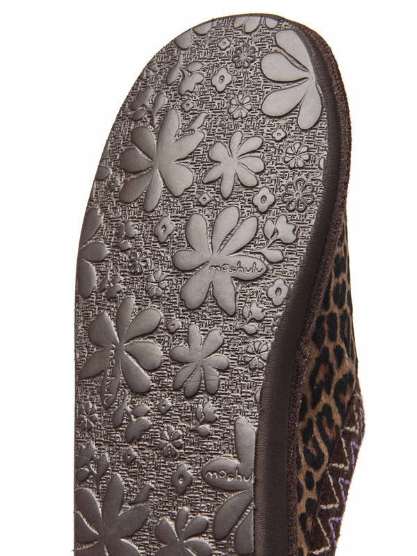 Animal print playful lightweight slippers - FAIRBANKS LEOPARD PRINT