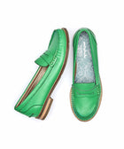 PETREL LEATHER VIBRANT GREEN