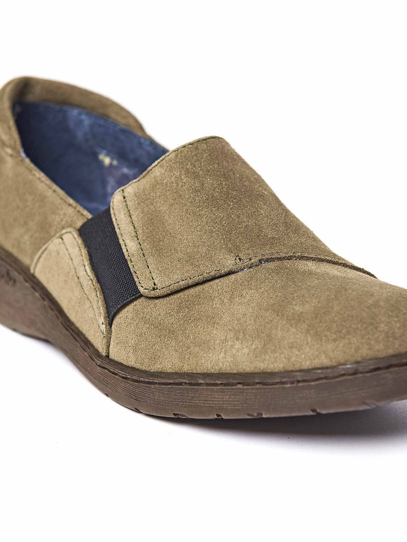 Green HARECROFT - HARECROFT FERN SUEDE