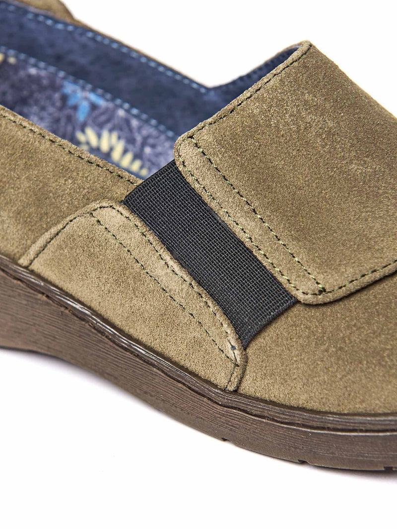 Green HARECROFT - HARECROFT FERN SUEDE