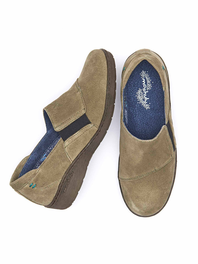 Green HARECROFT - HARECROFT FERN SUEDE