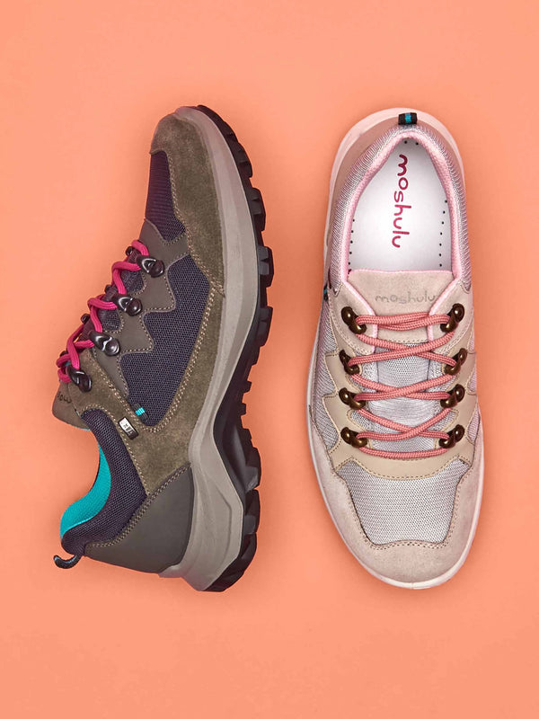 Green Water-resistant trainers - ANSTEY MOORLAND MULTI