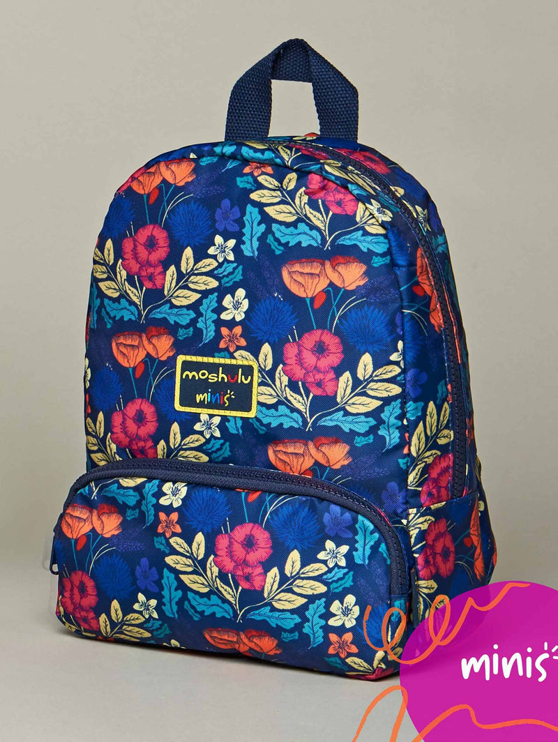 Multi kid's patterned backpack - SCOOBY MULTI WILDFLOWER