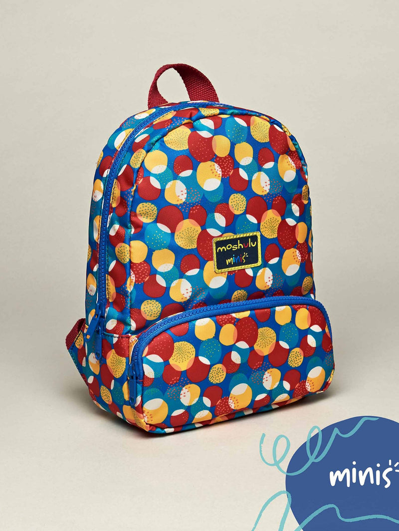 Multi kid's patterned backpack - SCOOBY COBALT CONFETTI