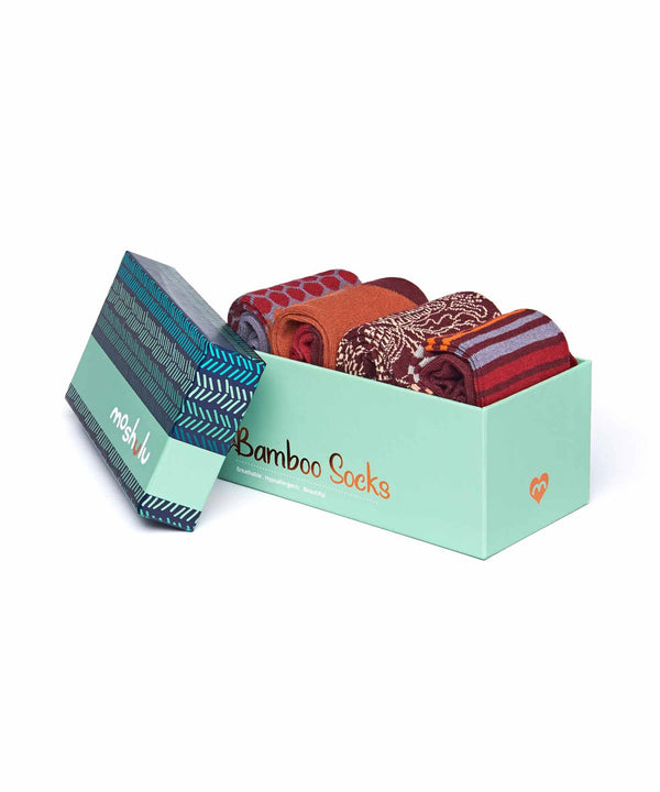 TAMARA SOCK BOX CABERNET