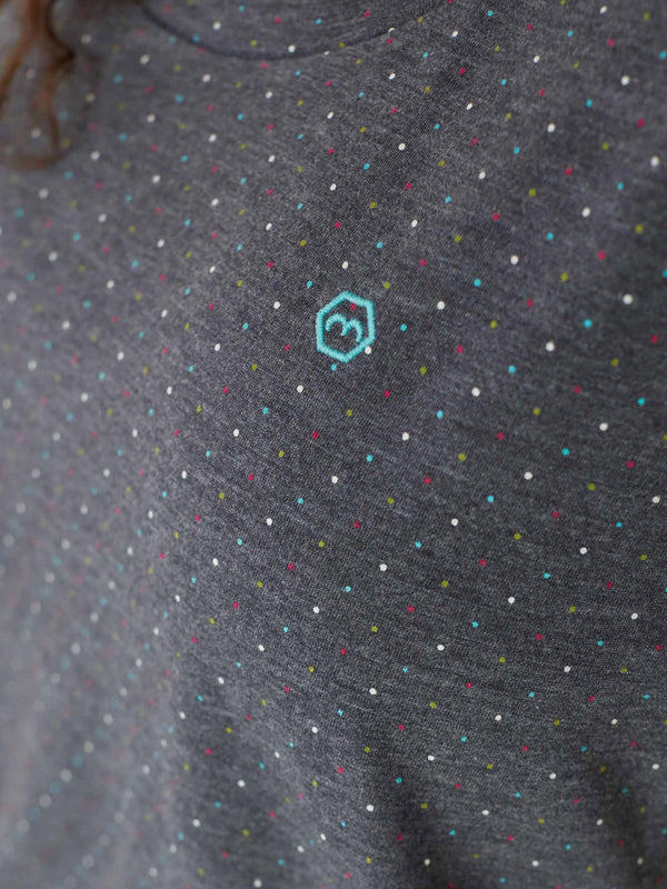 SLUMBER TEE SLATE MARL