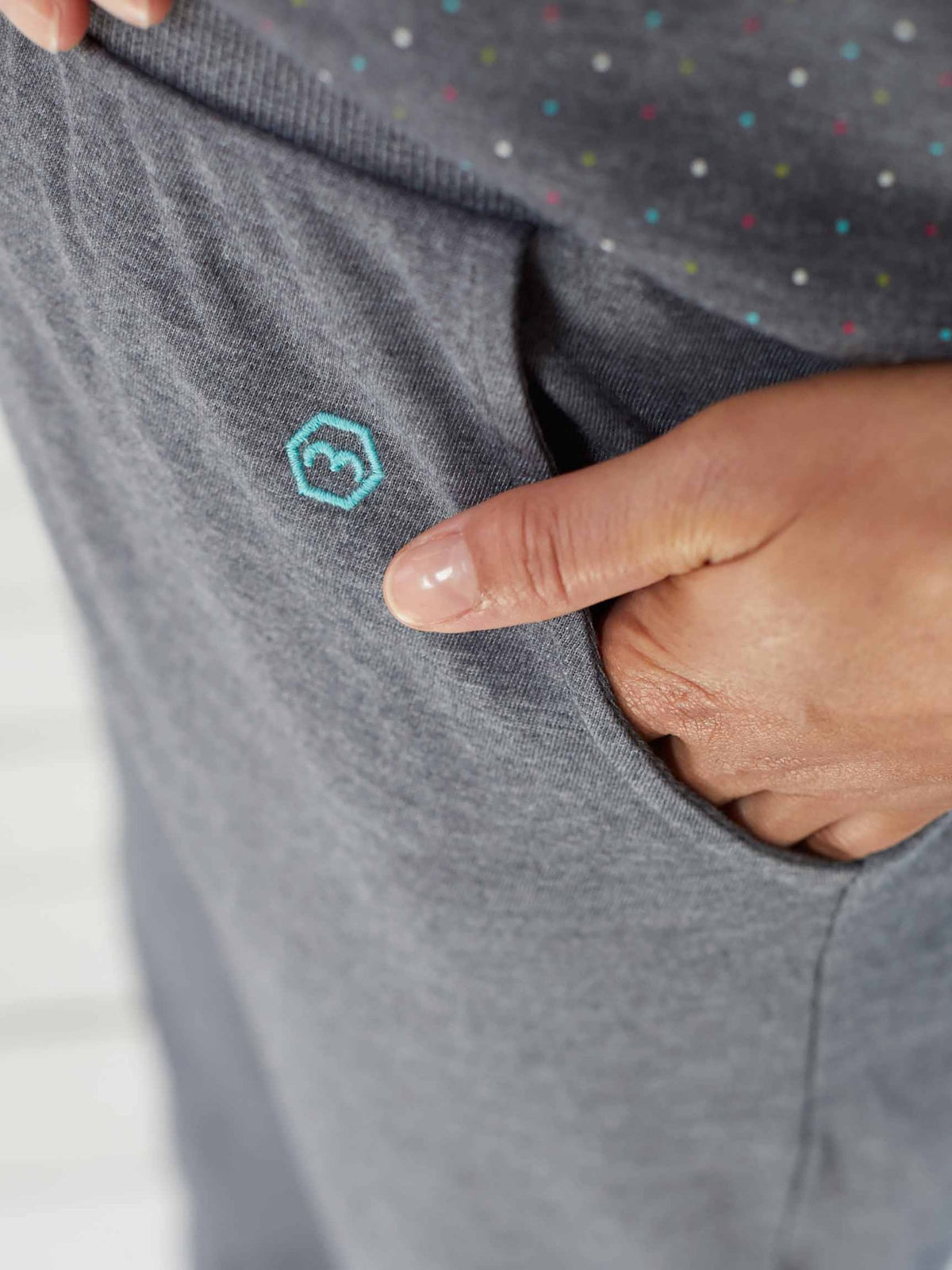 SLUMBER LOUNGE PANTS SLATE MARL