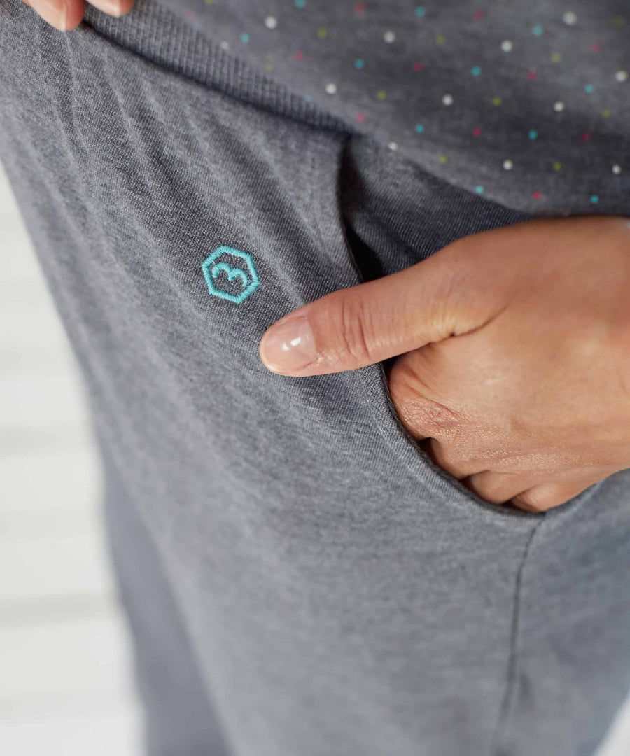 SLUMBER LOUNGE PANTS SLATE MARL