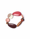 BALOCHI BRACELET RED EARTH TONES