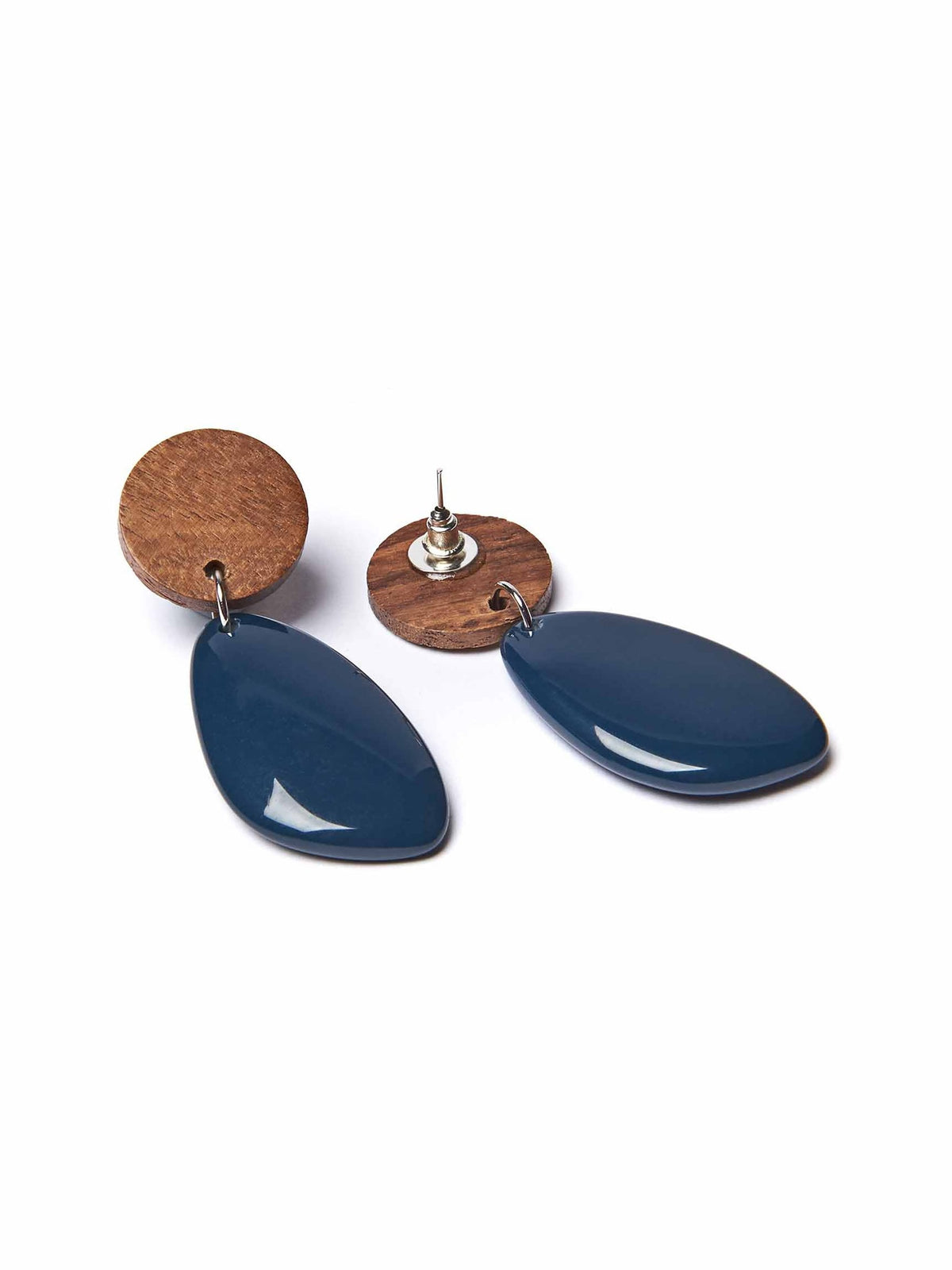 BALOCHI EARRINGS AEGEAN BLUE