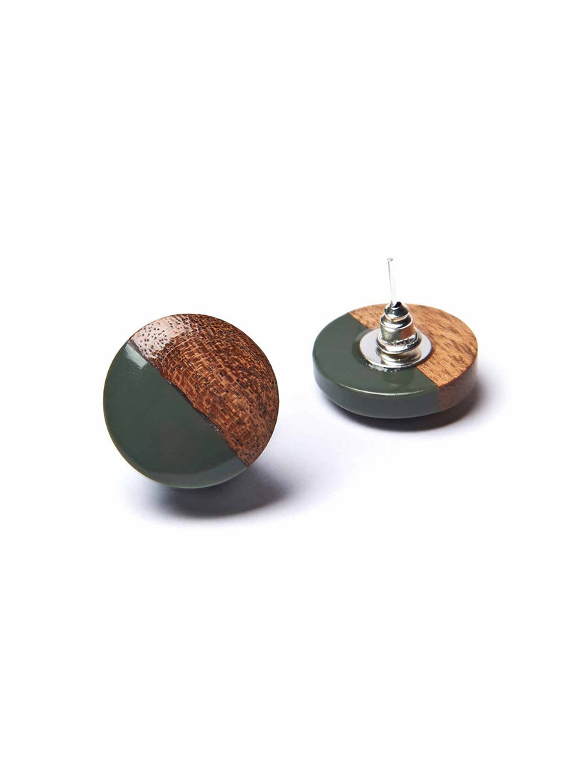 HAFEZ EARRINGS ATLANTIS GREEN