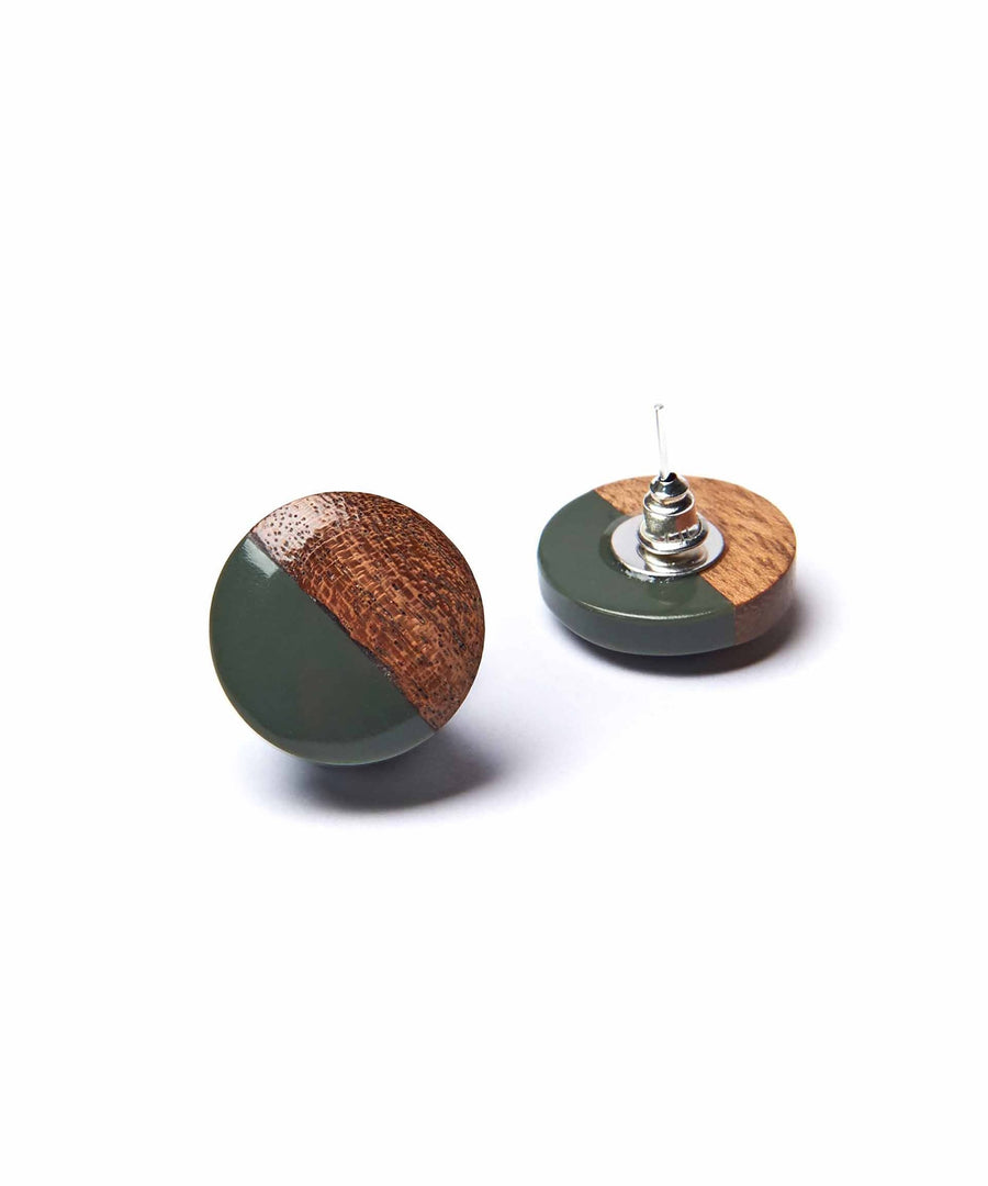 HAFEZ EARRINGS ATLANTIS GREEN