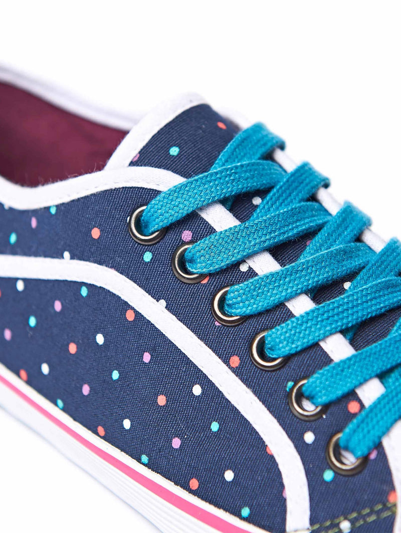 Red lace-up canvas shoes - CUDDLY TOY 2 LIPSTICK RED LEOPARD