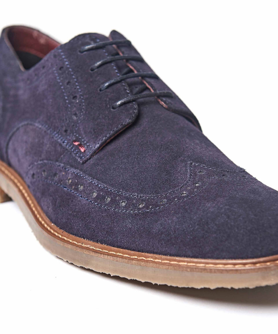 BOSCASTLE 2 NAVY SUEDE