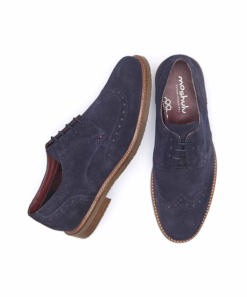 BOSCASTLE 2 NAVY SUEDE