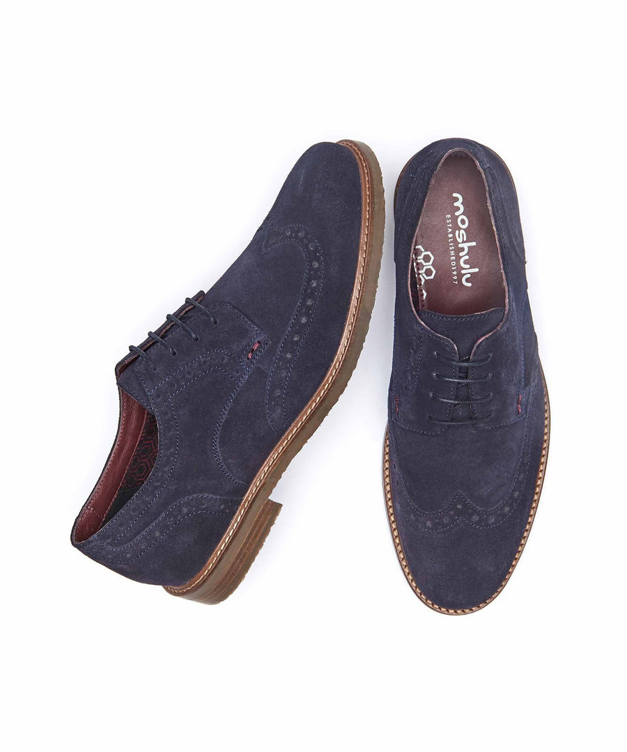 BOSCASTLE 2 NAVY SUEDE