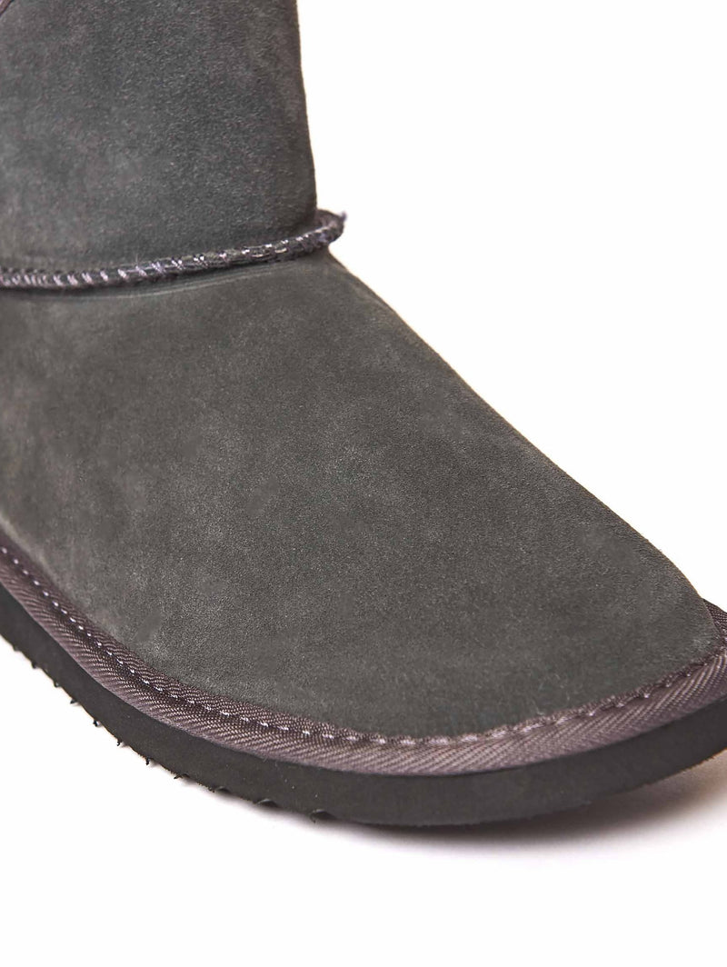 Grey men's slipper boots - KALTER GREY