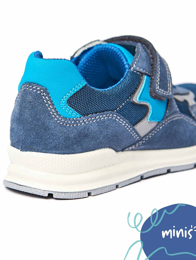 Pink kids faux leather trainers - JUMPING PASTEL PINK