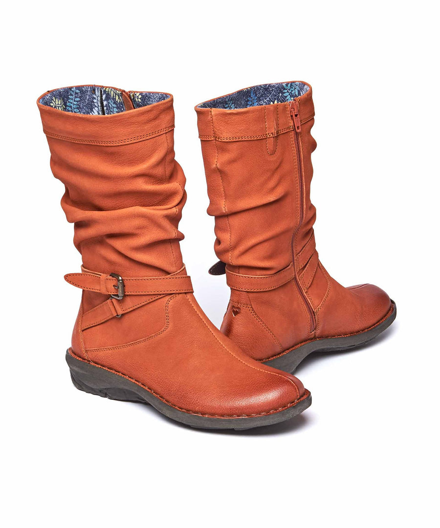 TEACAKE RUST NUBUCK