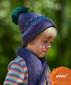 MINI FRAMPTON HAT NAVY MULTI
