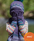 MINI FRAMPTON GLOVE NAVY MULTI