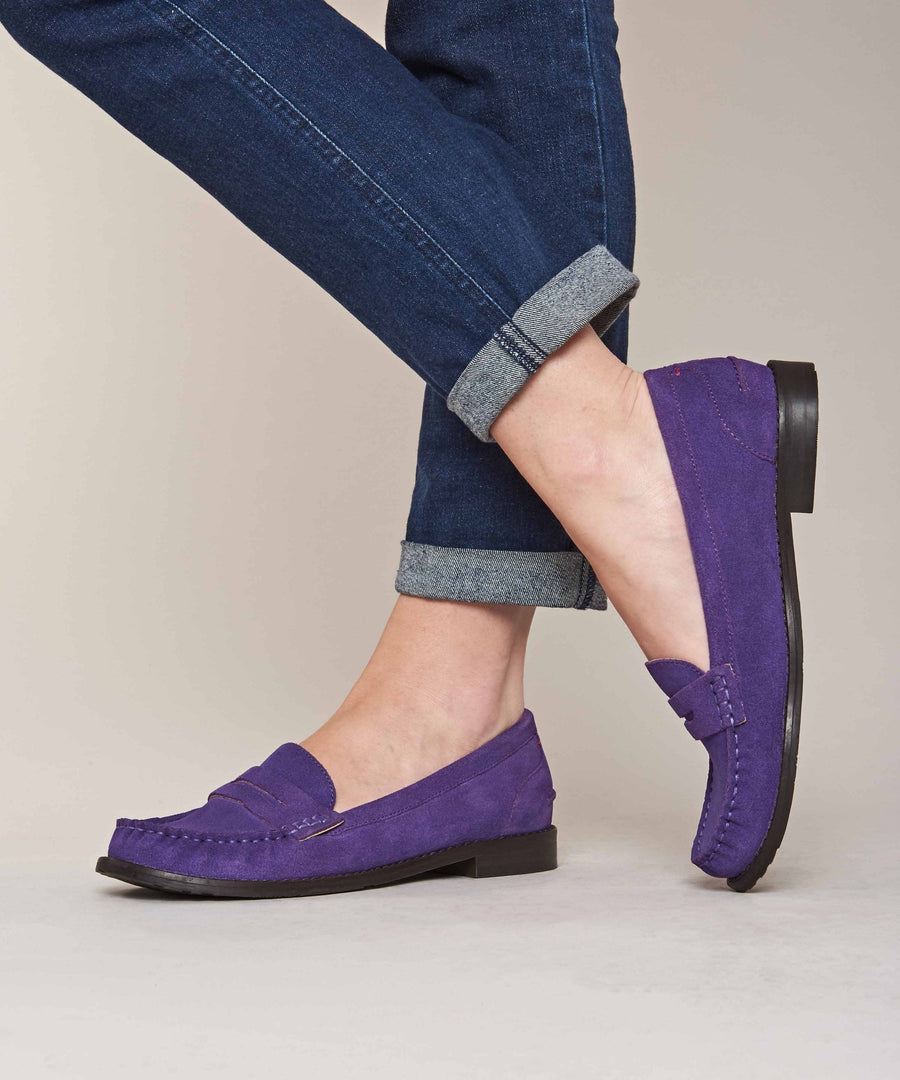 PETREL SUEDE ROYAL PURPLE