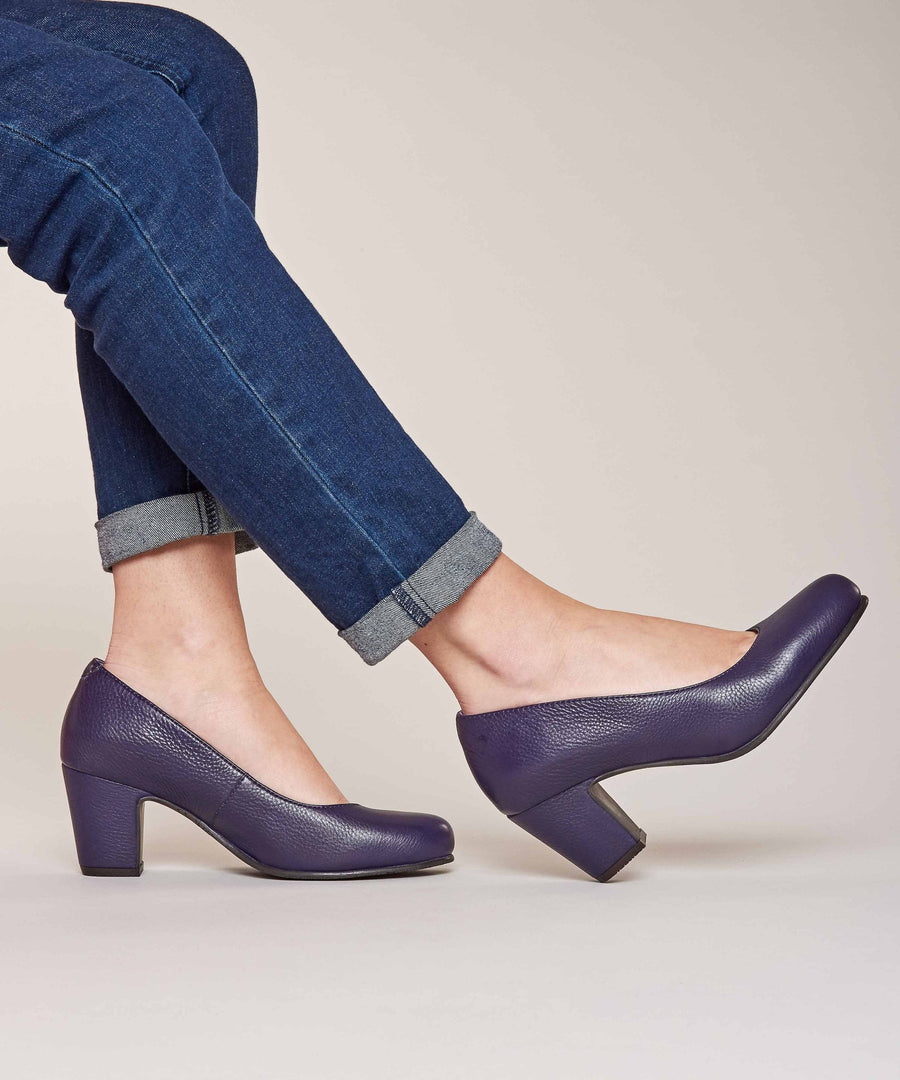 ASANTE LEATHER JEWEL PURPLE